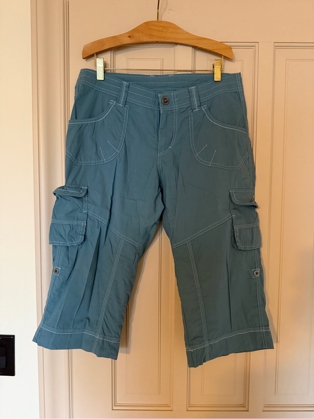 Kuhl Teal Women's Cargo Shorts
